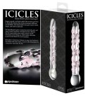 Pipedream Icicles model 24 szklany masażer z wypustkami 17,8 cm