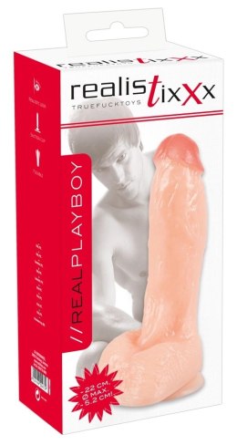 Realistixxx Model Naturalny 23 cm - anatomiczny kształt, przyssawka