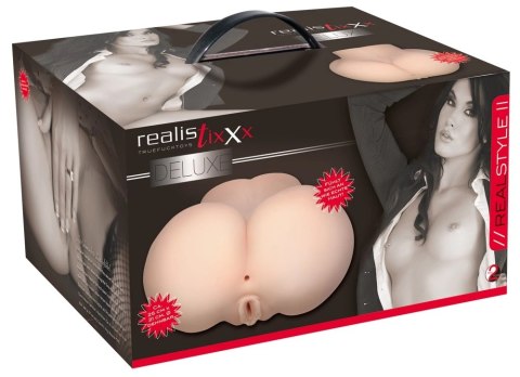 Realistixxx model Tors - anatomiczny tors intymny, materiał TPR, 25 cm