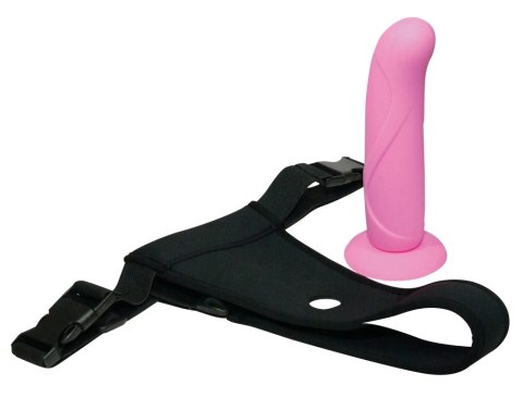 Sweet Smile Soft Strap-On Switch rożowy model z uprzężą, długość 16 cm Sweet Smile Soft Strap-On Switch rożowy model z uprzężą, długość 16 cm