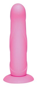 Sweet Smile Soft Strap-On Switch rożowy model z uprzężą, długość 16 cm