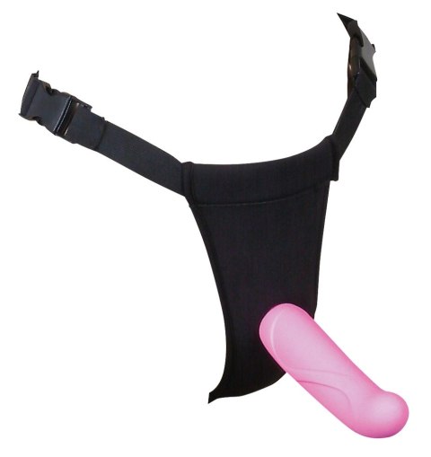 Sweet Smile Soft Strap-On Switch rożowy model z uprzężą, długość 16 cm Sweet Smile Soft Strap-On Switch rożowy model z uprzężą, długość 16 cm