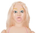 You2Toys Bridget - Dmuchana lalka, blond, 160 cm, bikini, 3 otwory