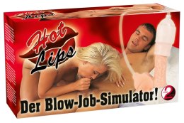 You2Toys Hot Lips - model stymulujący z systemem prożniowym, czerwony
