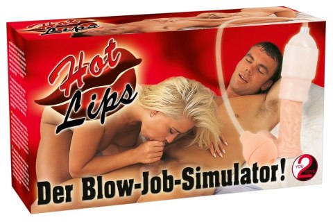 You2Toys Hot Lips - model stymulujący z systemem prożniowym, czerwony You2Toys Hot Lips - model stymulujący z systemem prożniowym, czerwony