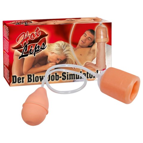 You2Toys Hot Lips - model stymulujący z systemem prożniowym, czerwony You2Toys Hot Lips - model stymulujący z systemem prożniowym, czerwony