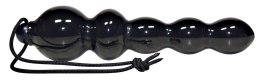 You2Toys Korek z kulkami, czarny, długość 18 cm, elastyczny PVC