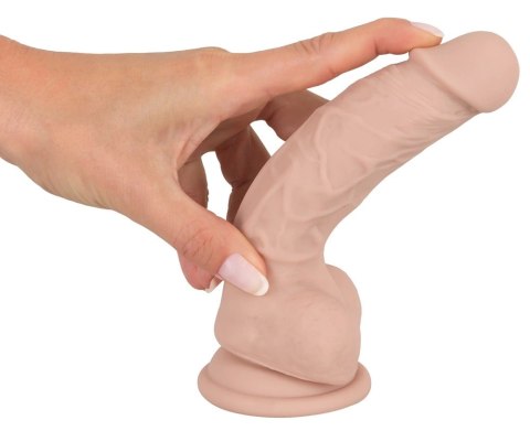 You2Toys Model silikonowy M z przyssawką, anatomiczny kształt, beżowy You2Toys Model silikonowy M z przyssawką, anatomiczny kształt, beżowy