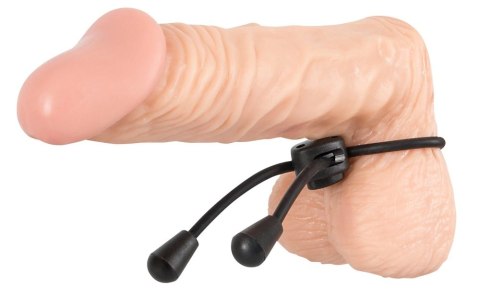 You2Toys Pierścień Regulowany Sznurek ABS Silikon Czarny 26cm You2Toys Pierścień Regulowany Sznurek ABS Silikon Czarny 26cm