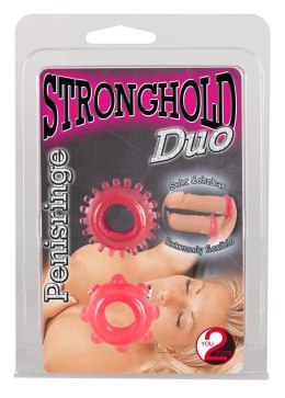 You2Toys Stronghold Duo - Zestaw elastycznych pierścieni anatomicznych TPE