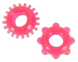 You2Toys Stronghold Duo - Zestaw elastycznych pierścieni anatomicznych TPE