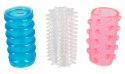 You2Toys Zestaw 3 elastycznych nakładek stymulujących TPE kolorowe 4,5 cm