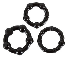 You2Toys Zestaw 3 elastycznych pierścieni intymnych TPE 3-4 cm