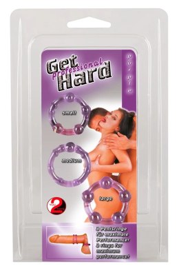 You2Toys Zestaw 3 elastycznych pierścieni z teksturą TPE
