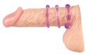 You2Toys Zestaw 3 elastycznych pierścieni z teksturą TPE