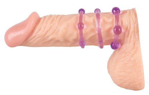 You2Toys Zestaw 3 elastycznych pierścieni z teksturą TPE You2Toys Zestaw 3 elastycznych pierścieni z teksturą TPE