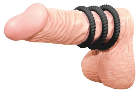 You2Toys Zestaw 3 silikonowych pierścieni anatomicznych o rożnych rozmiarach You2Toys Zestaw 3 silikonowych pierścieni anatomicznych o rożnych rozmiarach