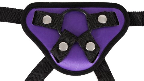 You2Toys Zestaw uprząż z 3 pierścieniami regulowanymi fioletowo-czarny You2Toys Zestaw uprząż z 3 pierścieniami regulowanymi fioletowo-czarny