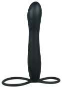 You2Toys model silikonowy z podwojną pętlą, czarny, 15 cm