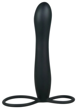 You2Toys model silikonowy z podwojną pętlą, czarny, 15 cm