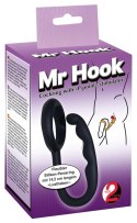 You2Toys silikonowy pierścień intymny z anatomicznym hakiem 14,5 cm