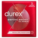 Durex Classic prezerwatywy lateksowe ze zbiorniczkiem 3 sztuki