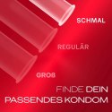 Durex Gefuhlsecht Slim Fit 8 szt. - cienkie prezerwatywy silikonowe