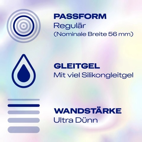 Durex Hautnah Classic Extra Feucht prezerwatywy ultra cienkie 8 szt. Durex Hautnah Classic Extra Feucht prezerwatywy ultra cienkie 8 szt.