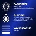 Durex Intense Orgasmic 22 szt. prążkowane miętowe prezerwatywy
