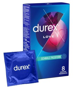 Durex Love 8 szt. Prezerwatywy anatomiczne, łatwe dopasowanie
