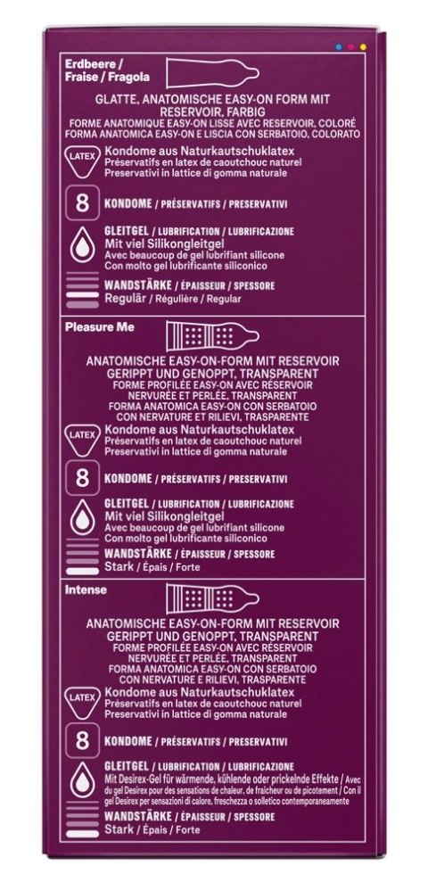 Durex Love Mix 40 szt. - Zestaw 5 rodzajow, rożnorodne prezerwatywy Durex Love Mix 40 szt. - Zestaw 5 rodzajow, rożnorodne prezerwatywy