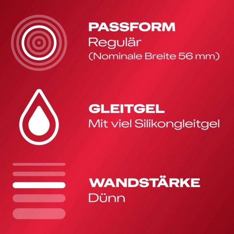 Durex Sensitive Extra Feucht 8 szt. - prezerwatywy silnie nawilżone Durex Sensitive Extra Feucht 8 szt. - prezerwatywy silnie nawilżone