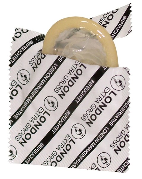 London Classic 100 szt. prezerwatywy nawilżane z wydłużonym zbiorniczkiem 56 mm London Classic 100 szt. prezerwatywy nawilżane z wydłużonym zbiorniczkiem 56 mm