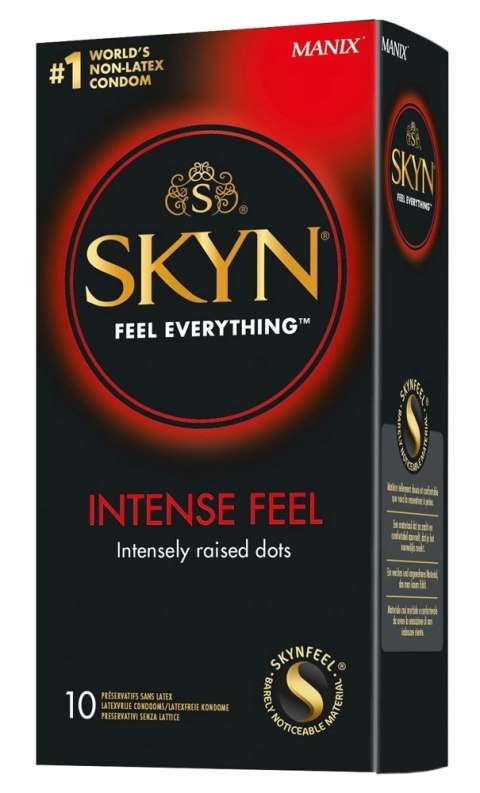 SKYN Intense Feel Prezerwatywy Nielateksowe Ultra Cienkie 10 szt. SKYN Intense Feel Prezerwatywy Nielateksowe Ultra Cienkie 10 szt.