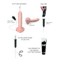 Strap-On-Me Squirting Dildo L czarny silikonowy system płynow
