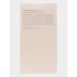 System JO Zestaw Lubrykantow Wodnych Champagne & Red Velvet 2x60ml