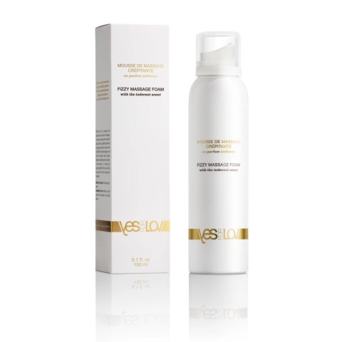 YESforLOV Pianka Musująca do Masażu 150ml Wegańska Formuła YESforLOV Pianka Musująca do Masażu 150ml Wegańska Formuła