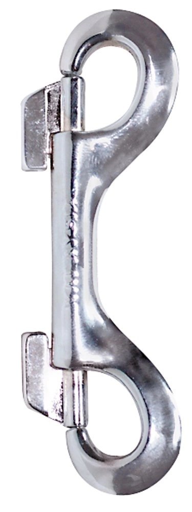 ZADO Karabińczyk Podwojny Metalowy Srebrny 10 cm - Akcesorium do Przebrań ZADO Karabińczyk Podwojny Metalowy Srebrny 10 cm - Akcesorium do Przebrań