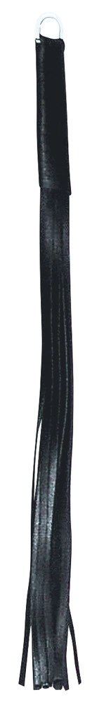 ZADO Pejcz skorzany czarny 45 cm - rękojeść 11 cm, skora dwoinowa