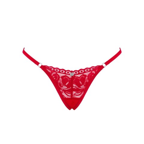 Obsessive Lacelove Stringi Koronkowe Czerwone M/L Komfort i Styl Obsessive Lacelove Stringi Koronkowe Czerwone M/L Komfort i Styl
