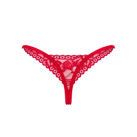 Obsessive Lacelove Stringi Koronkowe Czerwone M/L Komfort i Styl Obsessive Lacelove Stringi Koronkowe Czerwone M/L Komfort i Styl