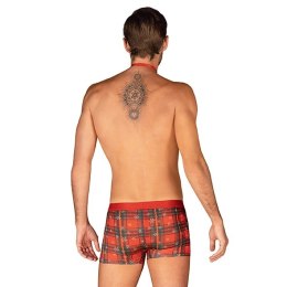 Obsessive Mr Merrilo Bokserki męskie świąteczne 2XL/3XL czerwień