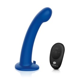 Pegasus Strap-On Blue - Model z pilotem, profilowany do punktow G i P