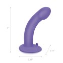 Pegasus Wibrator Silikonowy Strap-On 6'' z Pilotem Bezprzewodowym