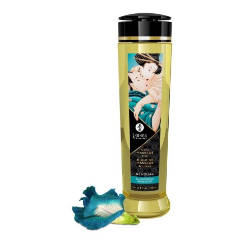 Shunga Wyspa Kwiatow Olejek do Masażu 240 ml, aromat kwiatowy Shunga Wyspa Kwiatow Olejek do Masażu 240 ml, aromat kwiatowy