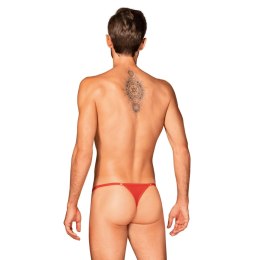 Obsessive Stringi Męskie Czerwone Regulowane O/S 5901688238844