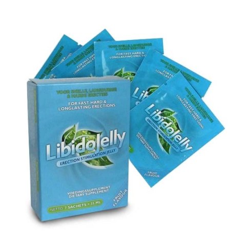 LibidoJelly Saszetki wspierające sprawność - 10x10ml, ekstrakty roślinne