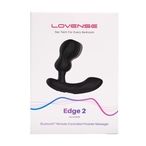Lovense Edge 2 - Model sterowany aplikacją, regulowane ramię, czarny Lovense Edge 2 - Model sterowany aplikacją, regulowane ramię, czarny