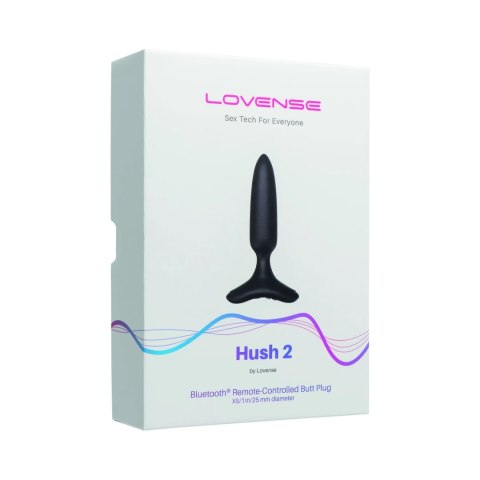 Lovense Hush 2 XS 25 mm - inteligentny korek z systemem Bluetooth Lovense Hush 2 XS 25 mm - inteligentny korek z systemem Bluetooth