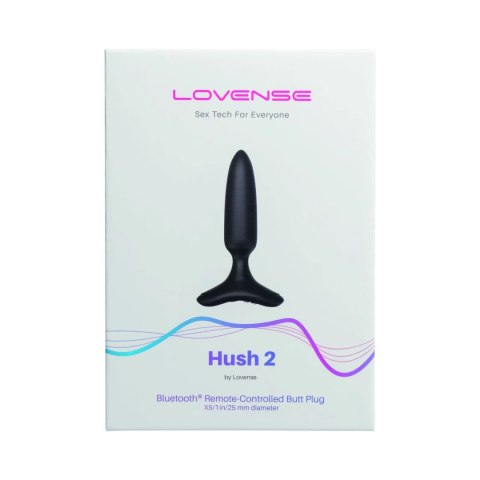 Lovense Hush 2 XS 25 mm - inteligentny korek z systemem Bluetooth Lovense Hush 2 XS 25 mm - inteligentny korek z systemem Bluetooth